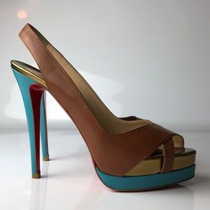 Christian Louboutin Soso Slingback Heels 40